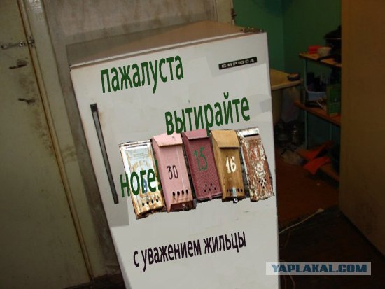 Холодильник в общаге