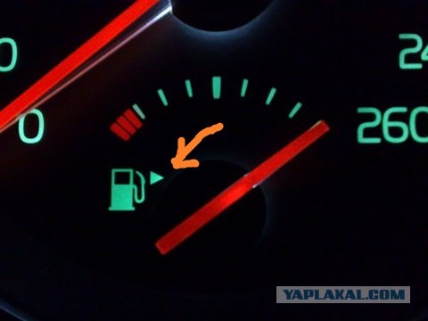 Девушка на заправке