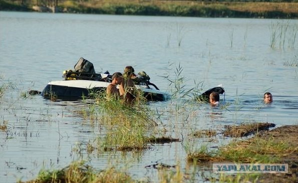 Джип для подводной рыбалки