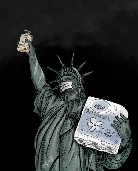 Карикатурная пандемия