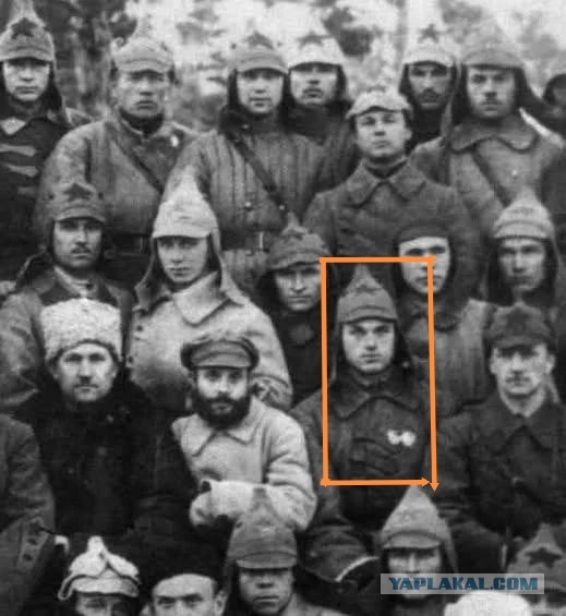 На фото будущий маршал Советского Союза и маршал Польши Константин Рокоссовский