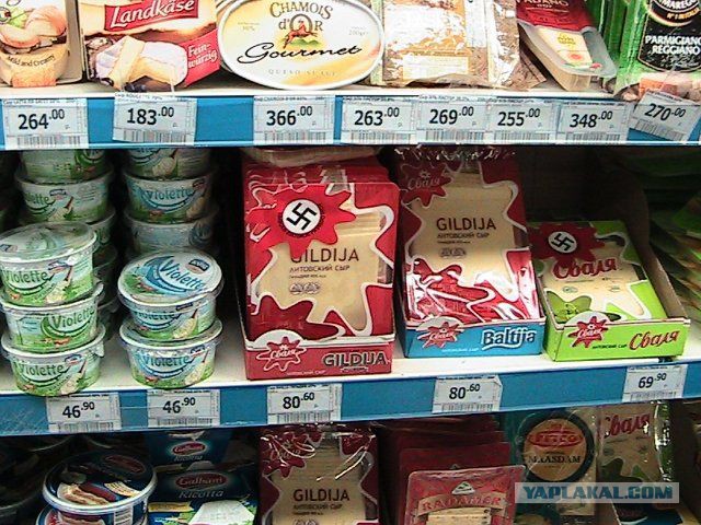 Российские санкции в брендах.