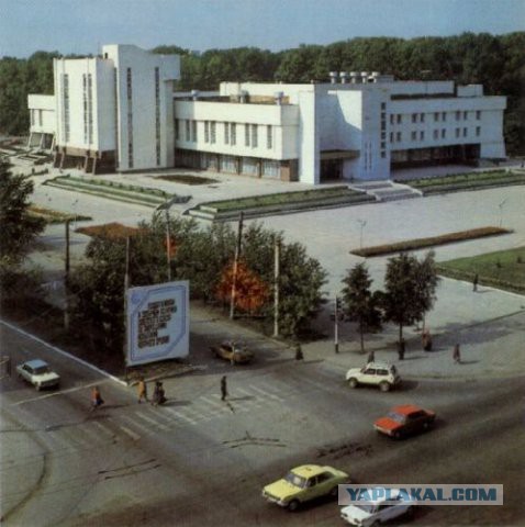 Зимняя Тюмень с высоты