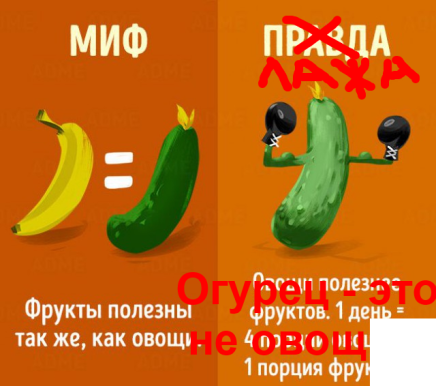15 мифов о здоровом питании, в которые пора перестать верить