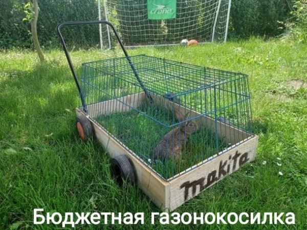 Я задрался косить траву