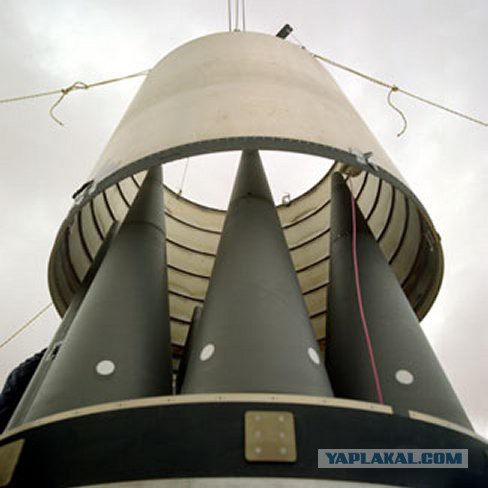 406-мм и 305-мм артустановки на Ржевском полигоне