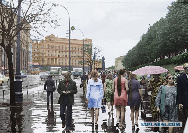 Колоризация черно-белых фото.