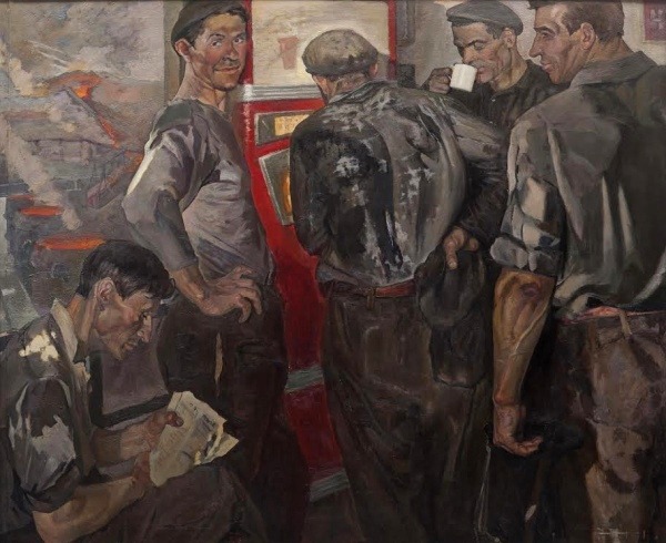 Труд в живописи СССР
