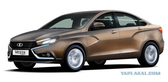 Изображения седана Lada Vesta