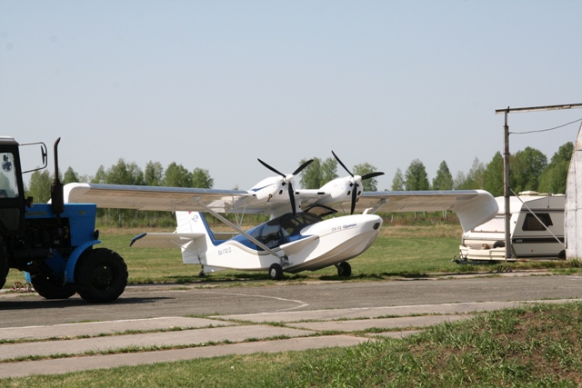 Новый российский самолет СК-12 "Орион"