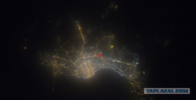 Ночные города мира из космоса