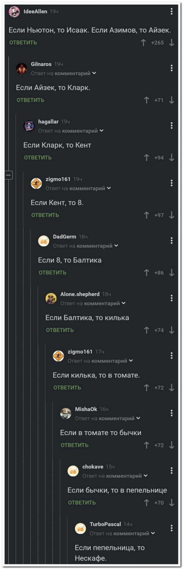 Забавные комментарии из социальных сетей (12.09.22)