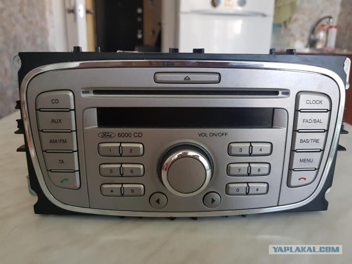 Распиновка магнитолы ford 6000cd