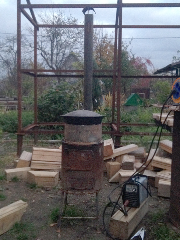 Печь для котелка своими руками.