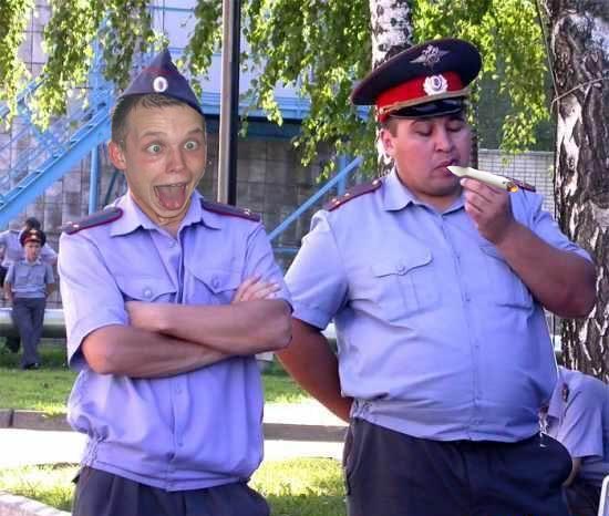 Фотожаба: Милиционеры