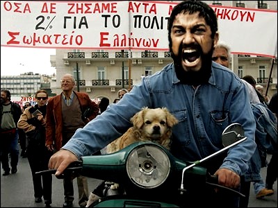 Фотожаба: 300 спартанцев