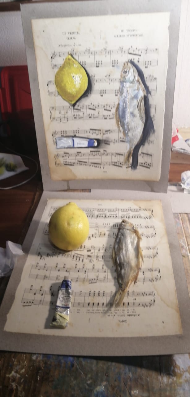 И опять трудноузнаваемые персонажи от малоизвестного художника