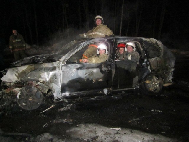 В Астрахани сожгли 15 авто с кавказскими номерами