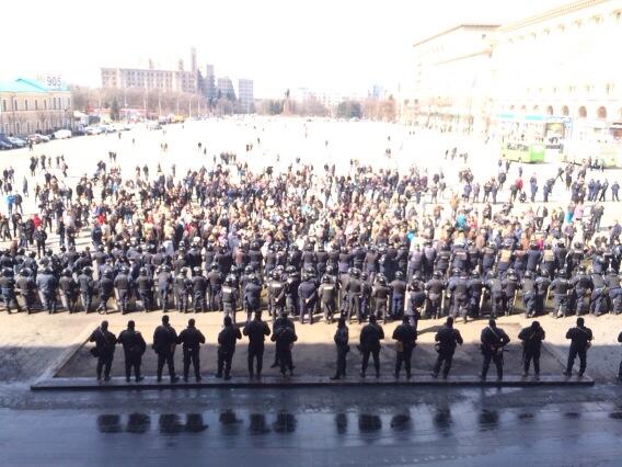 в Харькове началась «антитеррористическая операция