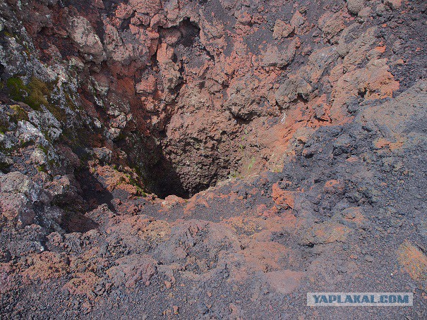 Извержение вулкана Этна в Италии