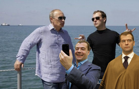 Медведев в образе