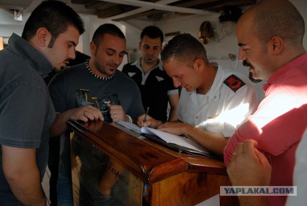 Парусник Amerigo Vespucci прибыл в Одессу