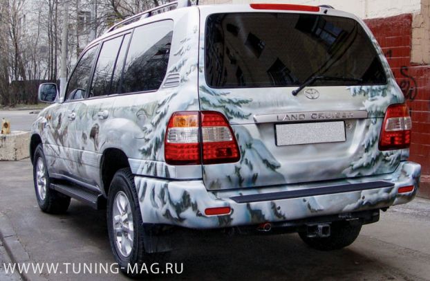 Аэрография автомобиля