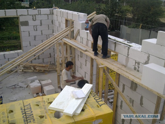 Стройка дома