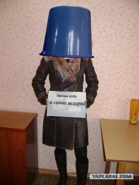 Синее ведро