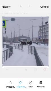 О том какой снег бывает за МКАДом