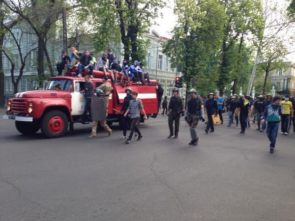 Столкновения в Одессе