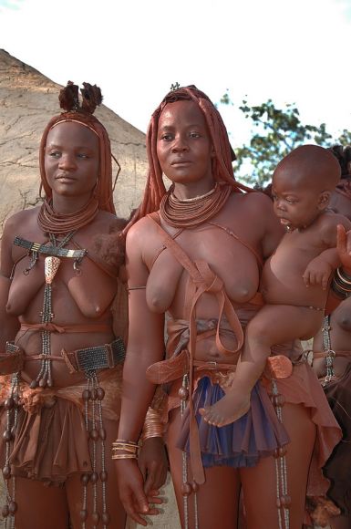 Народ химба: где живут самые красивые женщины Африки