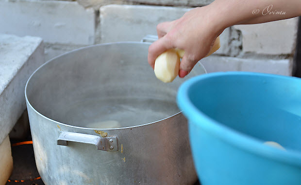 Венгерская уха халасле из местечка Тольна