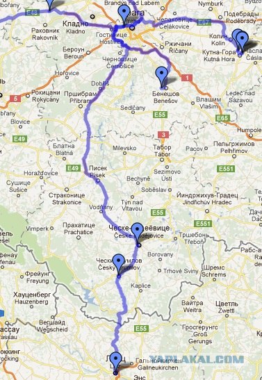 Поездка в Чехию, Германию и Австрию