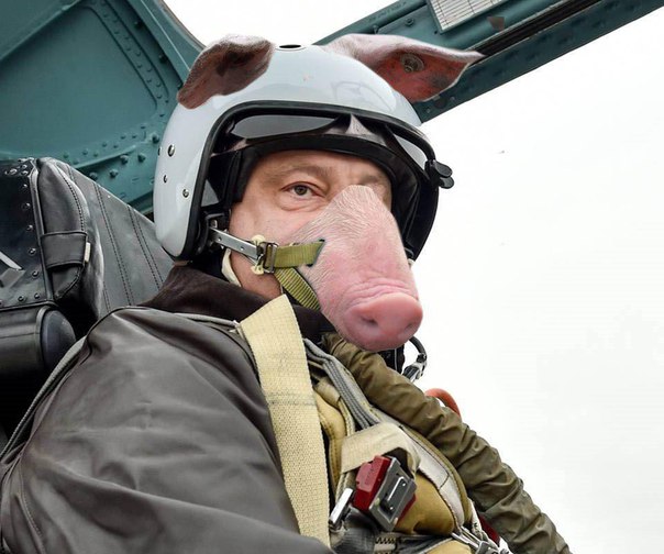 За полет на истребителе Су-27 Порошенко