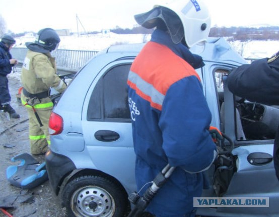 Пьный водитель на L200 влетел в Matiz... Убив всех, кто был внутри...