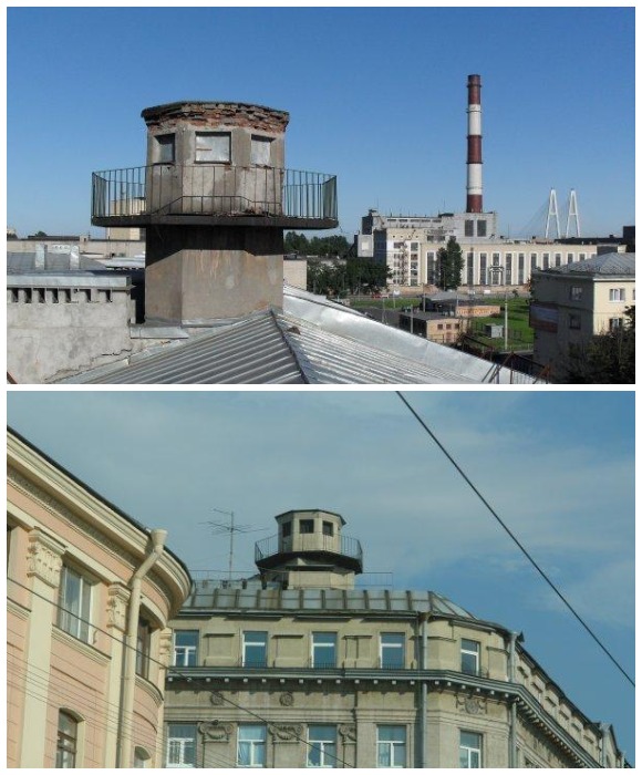 Зачем на крышах домов сталинской эпохи строили загадочные домики-башенки