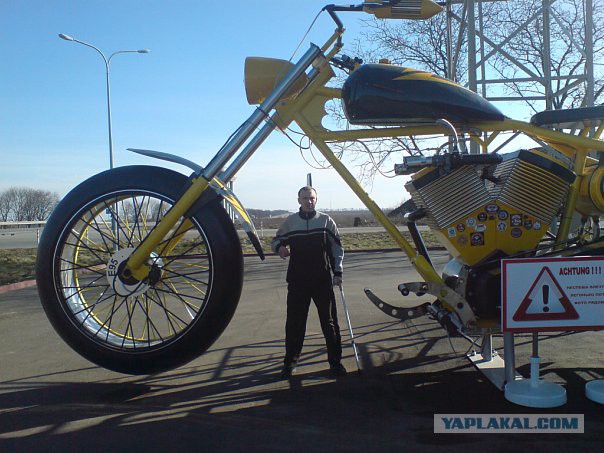 Самые выдающиеся мотоциклы мира: 5-тонные монстры