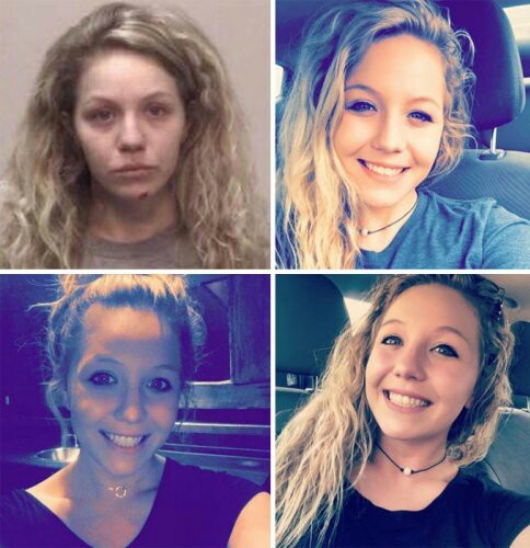 Фотографии людей до и после того, как им удалось избавиться от наркотической зависимости