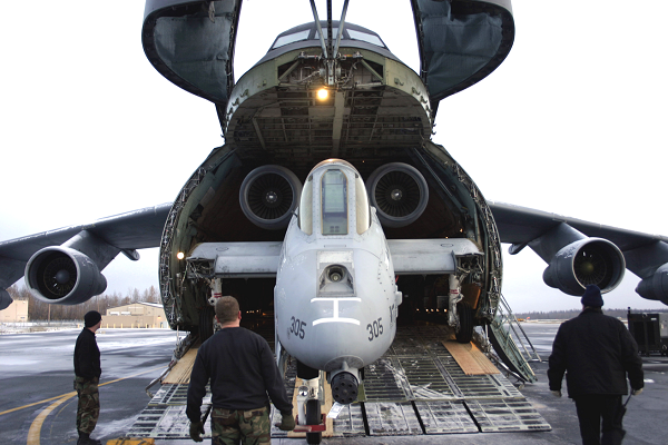 Lockheed C-5 Galaxy. Самый крупный военно-транспортный самолёт ВВС США