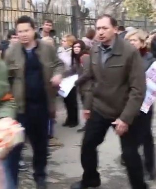 Разгон митинга в Крыму