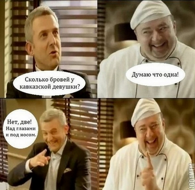 Вопрос бровей