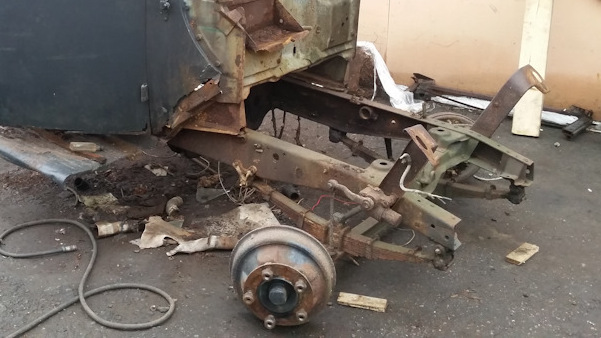 Вермахт на дровах: востановление газогенераторного Ford G398TS