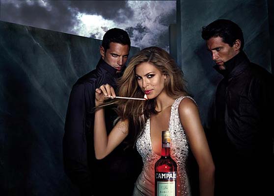 Campari 2008 с Евой Мендес