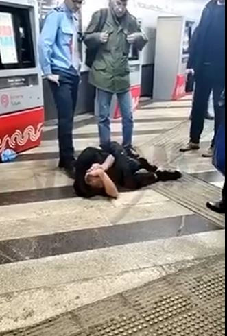Непонятная ситуация на станции Менделеевской
