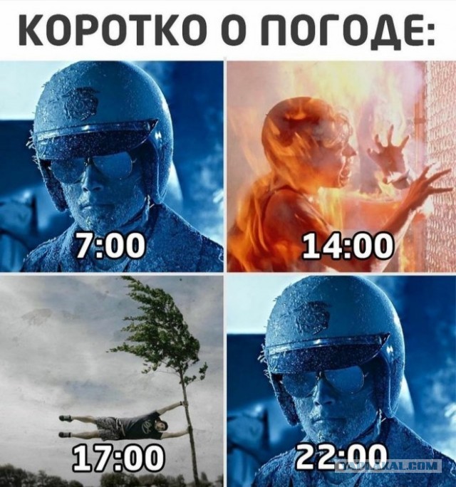 А что такое с погодой происходит?