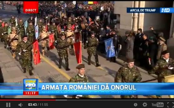 Военный парад в Бухаресте