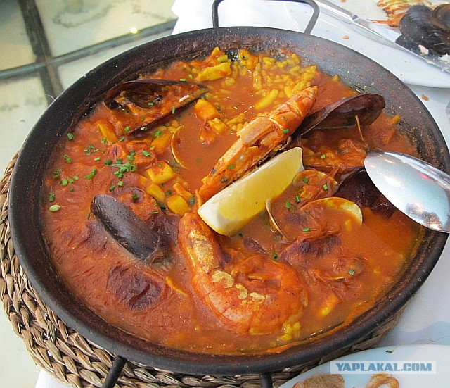 ПАЭЛЬЯ  de mariscos