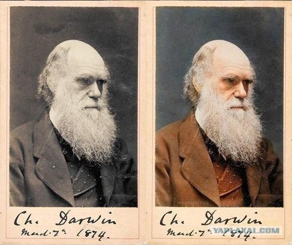 Известные фотографии в цвете