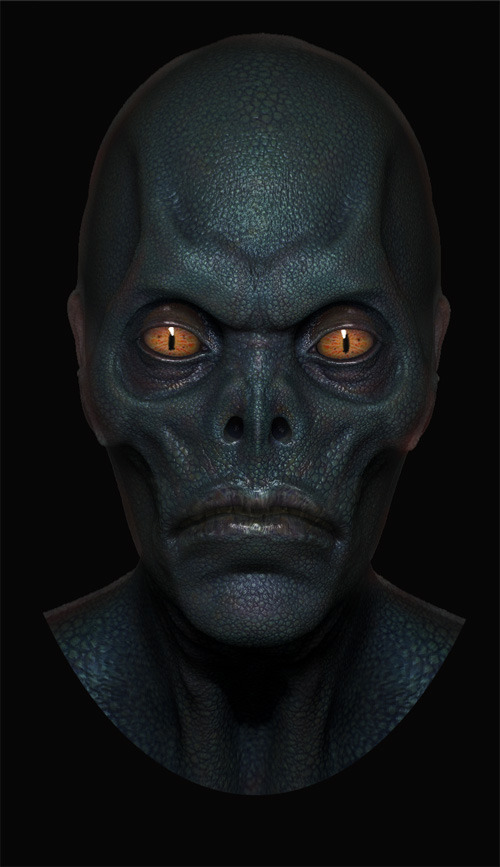 Инопланетяне, разумные и не очень. Концепт арт